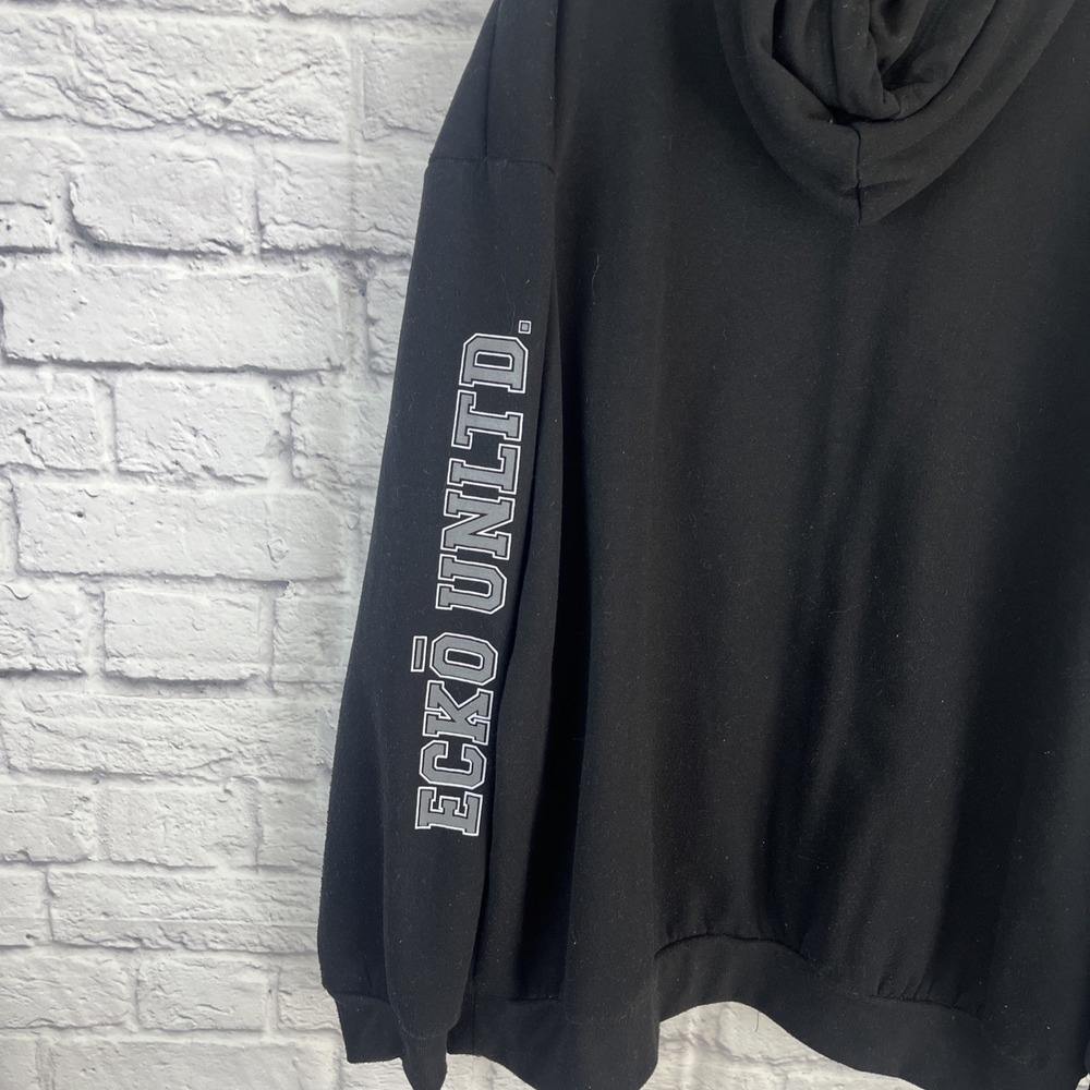 Ecko Unltd. Men's Y2K Skater Grunge Rhino Logo Full Zip Hoodie Size 3XL - Picture 5 of 10